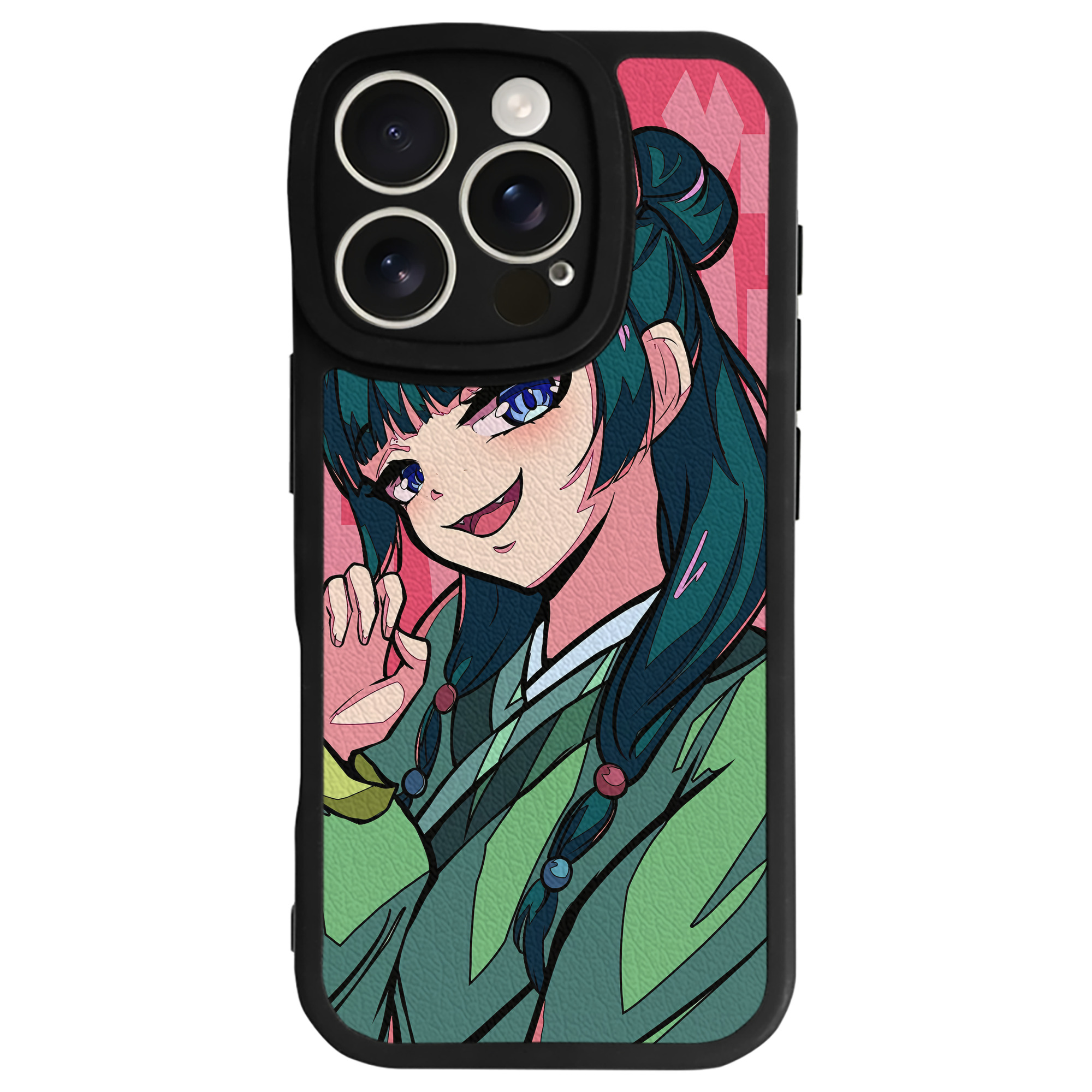薬屋のひとりごと The Apothecary Diaries 【iPhone 16シリーズ対応】シリコンスマホケース（レザー調） 材質：シリコン